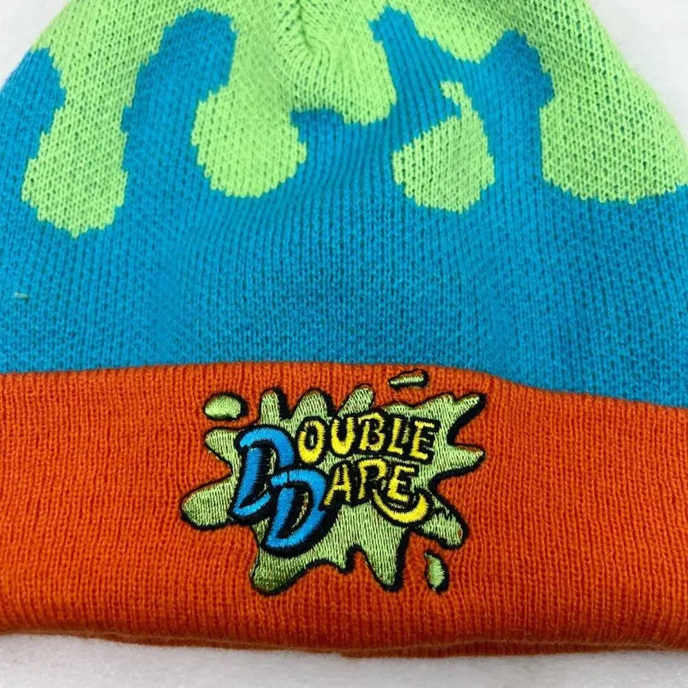 Nickelodeon Double Dare Pom Pom Winter Hat